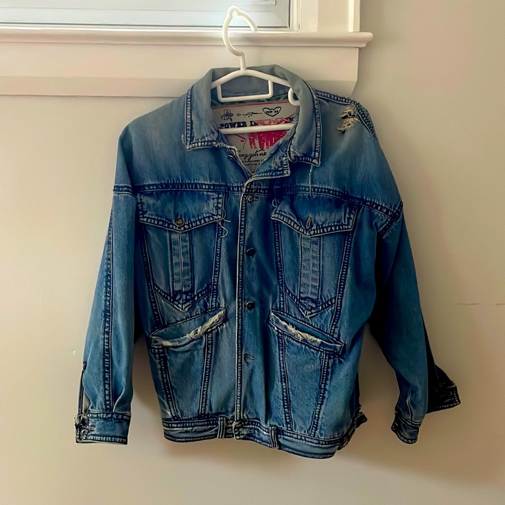 Vintage Pop 84 Unisex denim jacket